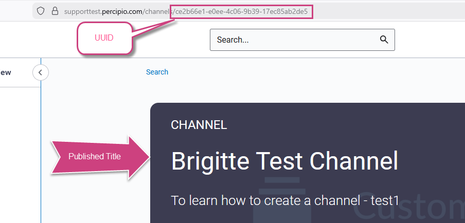 Custom content appears under a different title than expected